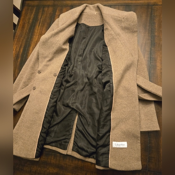 Calvin Klein Wool Coat - Picture 4 of 10